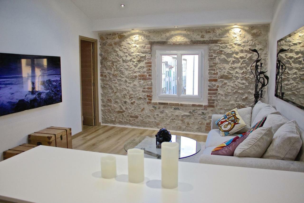 Duplex Fontaine - Appartement Duplex Coeur Vieil Antibes Old City Marche Provencal Bagian luar foto